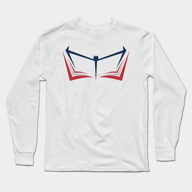 New England Football TBBC. Long Sleeve T-Shirt by The Batman Book Club